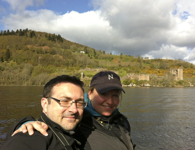 Loch Ness - Keeping warm on the lake