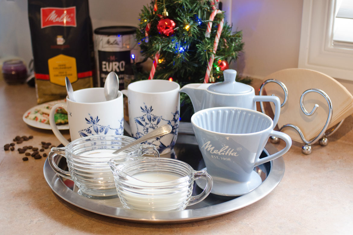 The easy way to create a festive coffee station