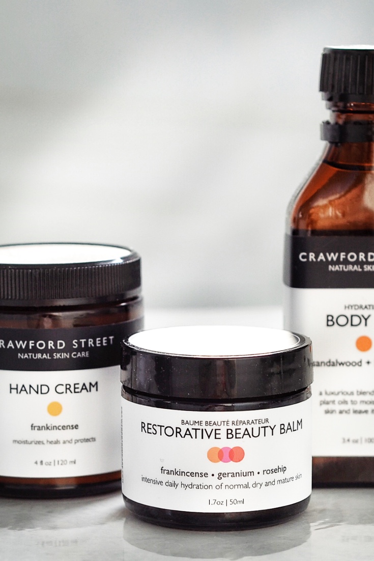 Crawford Street skincare products are made with natural ingredients. This Canadian skincare company focuses on the best options that work for your daily skincare routines. #skincare #plantbasedskincare #plantbased #naturalskincare #skincareroutine