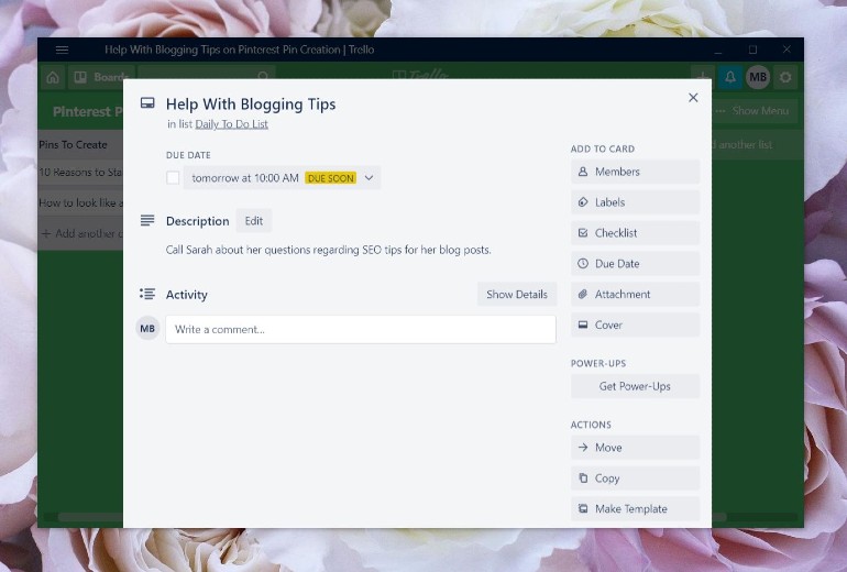 Ways to prioritize your work and meet deadlines, with Trello and other organizers. 