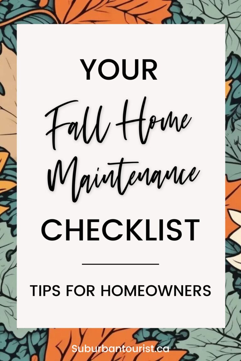 Fall Home Maintenance Checklist: 30+ Preps For A Cozy Winter