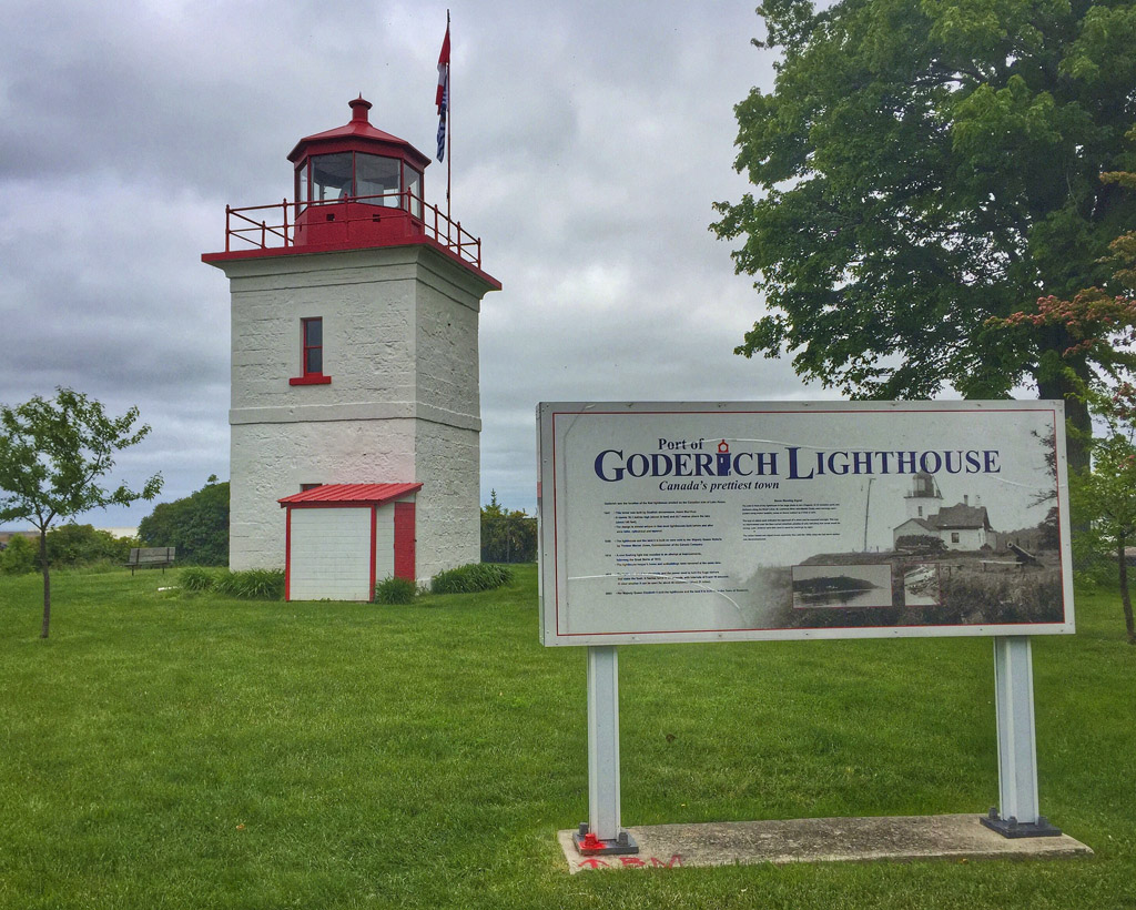 Day trips from Toronto - explore Goderich and the Goderich Lighthouse