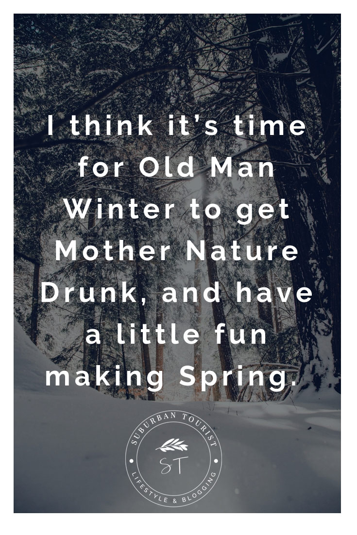 A quote about nature and seasons - the best nature quotes for inspiration.