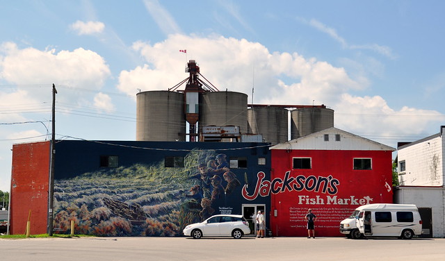 Jackson's Fish Market in Port Stanley, Ontario