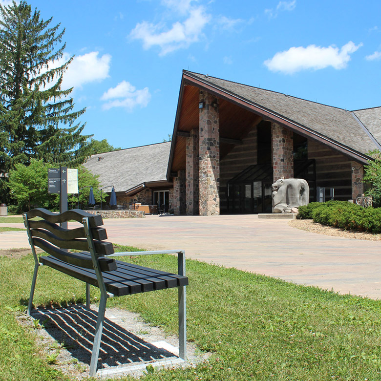 McMichael Art Gallery is one of the places one hour from Toronto to explore. If you're planning a list of day trips from Toronto, this gallery with the Group of Seven artwork is top of the list. 
