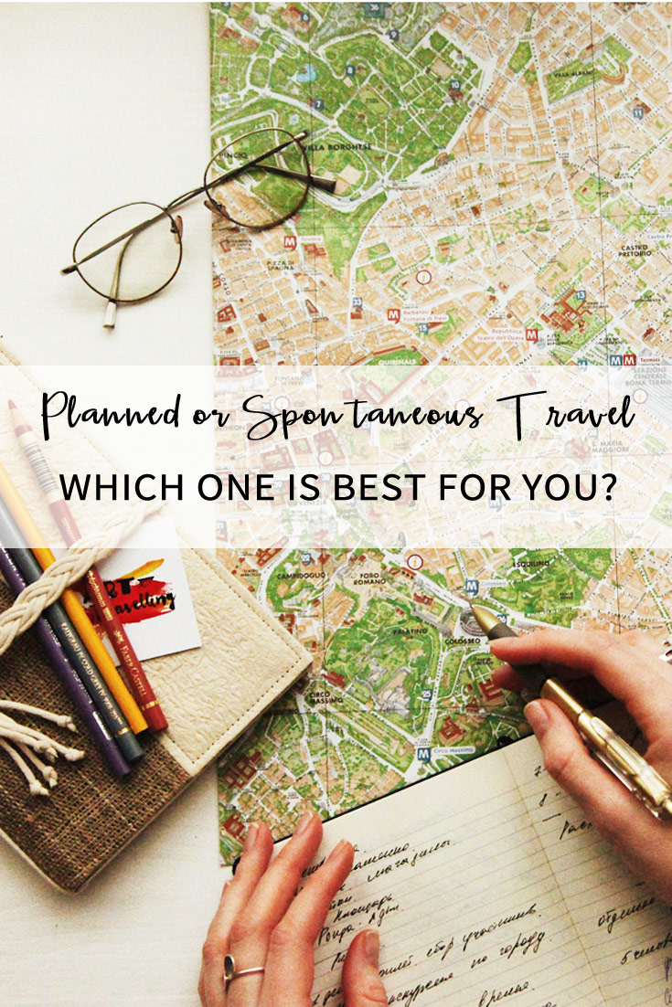 Planned Or Spontaneous Travel: Which One Is For You? Sometimes I like to have an travel itinerary, and sometimes it's great to go exploring spontaneously. #wanderlust #traveltips #travel #planning #travelideas