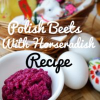 Polish beets with Horseradish recipe