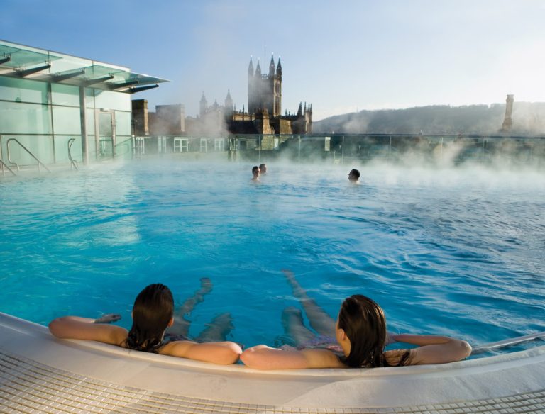 Thermae Bath Spa during the day