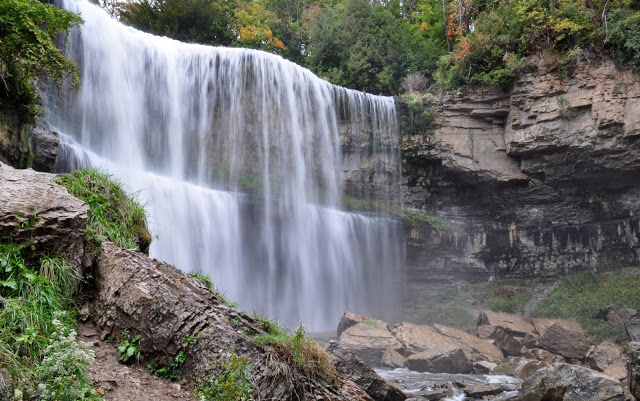 Waterfalls in Hamilton: Webster Falls and Tew Falls